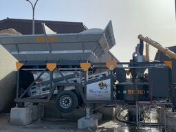 FABO Mobile Concrete Batching Plant 30 m3/h Mobile Concrete Batching Plant