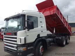 Scania P114-380 6X4 MEILLER TIPPER,STEELSPRINGS MANUAL...
