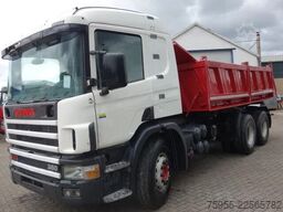 Scania P114-380 6X4 MEILLER TIPPER,STEELSPRINGS MANUAL...