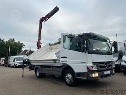 MERCEDES-BENZ Atego 818 Meiller Kipper Palfinger Kran
