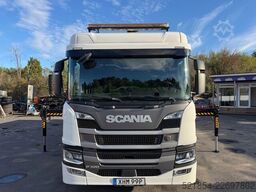 Scania P320 Flatbed-truck + HIAB X-HiPro 162 E4, 2019