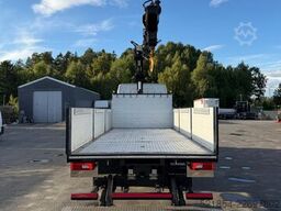 Scania P320 Flatbed-truck + HIAB X-HiPro 162 E4, 2019