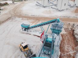 CONSTMACH Concrete Batching Plant 100 M3/H Mobile Concrete Batching Plant