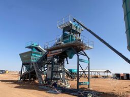 CONSTMACH Concrete Batching Plant 100 M3/H Mobile Concrete Batching Plant