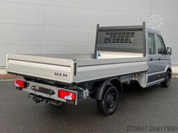 MAN TGE 3.180 Pritsche KIPPER DOKA LR 4x4 ACC LED