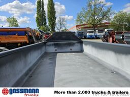 Abrollcontainer mit Klappe ca. 11m³, überfahrbar