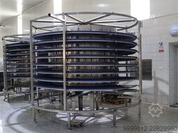 Custom / OEM (Stainless Steel) Ambient Spiral Cooling Conveyor Tower