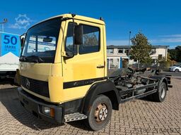 MERCEDES-BENZ 814 BB Abrollkipper/ Meiller City Haken/ 2x AHK