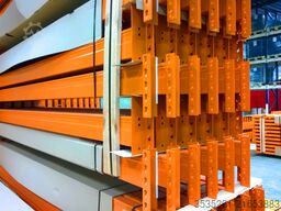 TOTAL-REGAL / nedcon (3300) ca.82 m Palettenregal 4,5 m hoch, 3 Eb.