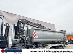 Abrollcontainer mit Kran Jonsered 1300RST96, Funk