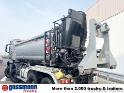  Abrollcontainer mit Kran Jonsered 1300RST96, Funk