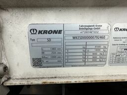 Krone 280cm inside height / liftaxle / palletbox / BP...