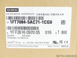 Siemens 1FT7084-5AC71-1CG0 Synchronmotor SN:YFF2616097005016 - ! -
