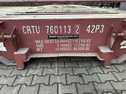 CIMC 40FT FLATRACK FLUSH FOLDING / CSC-test: 12/2027...