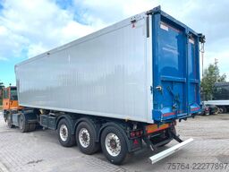 KEMPF ca. 55m³ Kippauflieger / Kombitür / Alufelgen