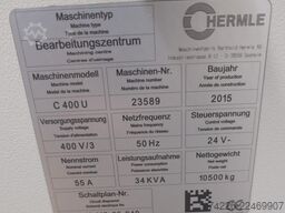 HERMLE C 400 U