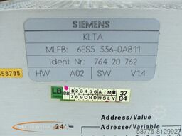 Siemens 6ES5336-0AB11 Textanzeigegerät KLTA 336 Version 2