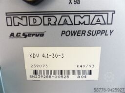 Indramat KDV 4.1-30-3 Power Supply SN: 239288-00525
