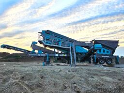 Constmach Sand Washing Plant Mobile screening & washing plant 150 t/h