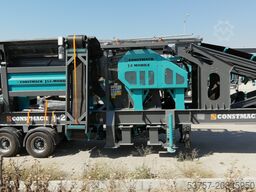 Constmach Mobil Crushing Plant 120 T/H mobile secondary impact crusher