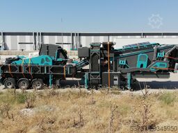 Constmach Mobil Crushing Plant 120 T/H mobile secondary impact crusher