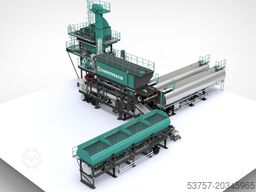 Constmach Asphalt Plant Mobile 160 TPH drum mix asphalt plant