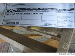 Kelvion FACO P40 16 AR 10R 25T 1000A 2.5Pa Cu/Al