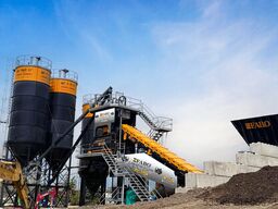 FABO Concrete Batching Plant COMPACT-180 Sabit Beton Santrali