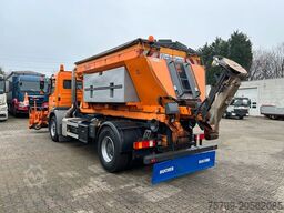 MERCEDES-BENZ 1824 Axor Abroller mit Schneeschild und Streuer