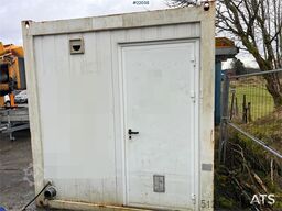  20 fot container m/ wc, dusj, vask, varmtvannsbere