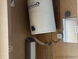 20 fot container m/ wc, dusj, vask, varmtvannsbere