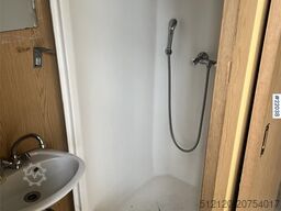 20 fot container m/ wc, dusj, vask, varmtvannsbere