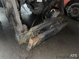 Lundberg 6200LSE wheel loader with snow blower, bucket and