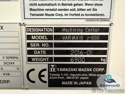 MAZAK VARIAXIS j-500