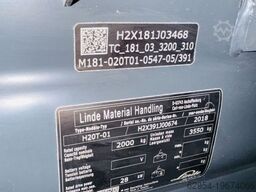 Linde H 20 T-01 EVO Triplex Kabine STVO ZVG