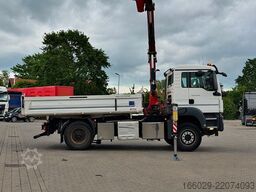 MAN 18.430 TGS Kran Fassi F155, Kipper