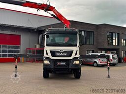 MAN 18.430 TGS Kran Fassi F155, Kipper