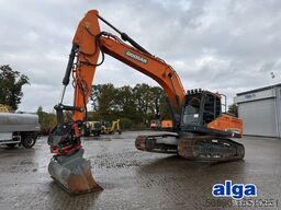 DOOSAN DX 255 LC-5, Rototilt,Div. Löffel,Greifer+Hammer