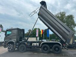 MERCEDES-BENZ Arocs 3253 K 8x4 Meiller Halfpipe Kipper 18m³