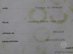 Spectron Laser Systems Bildschirm Tastatur