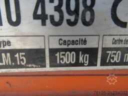 DAF LF 250 250 bak + klep + schuifzeil E6