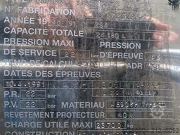 SATRI gas semi trailer for CO2 Carbon dioxide