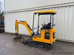 JCB 16C-1 /2022 BJ/ 991 H / verbr. Laufwerk/2xLöffel