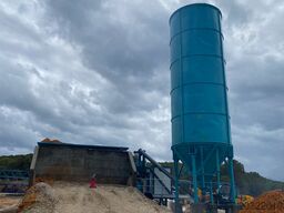 CONSTMACH Mobil Concrete Mixing Plant 30M3/H Mini Mobil Concrete Mixing Plant