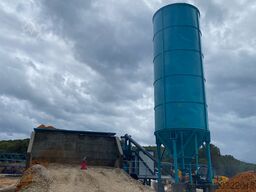 CONSTMACH Concrete Mixing Plant 45 M3/H Mini Mobil Concrete Mixing Plant