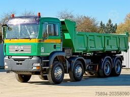 MAN TGA 35.360 * KIPPER 6,10 m + BORDMATIC / 8x4*TOP