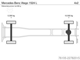 Mercedes-Benz Atego 1524 L