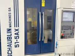 SCHAUBLIN 51 5AX CNC