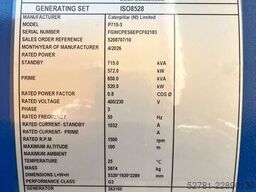FG Wilson P715-3 - 715 kVA Genset - DPX-16023