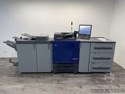 Konica Minolta AccurioPress C4080 incl. Fiery, booklet, paper deck